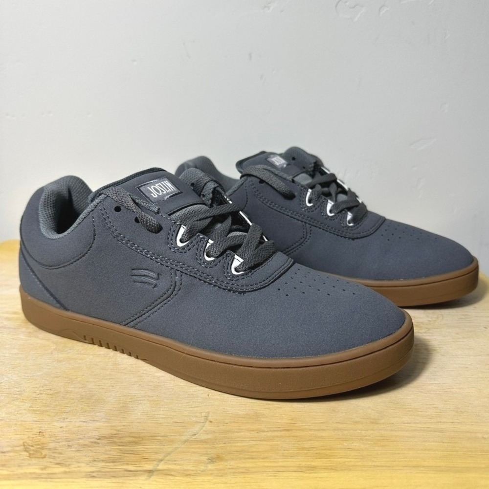 Etnies Chris Joslin Skate Shoes Size M8 W9.5 Charcoal Michelin Gum Outsoles NWOT